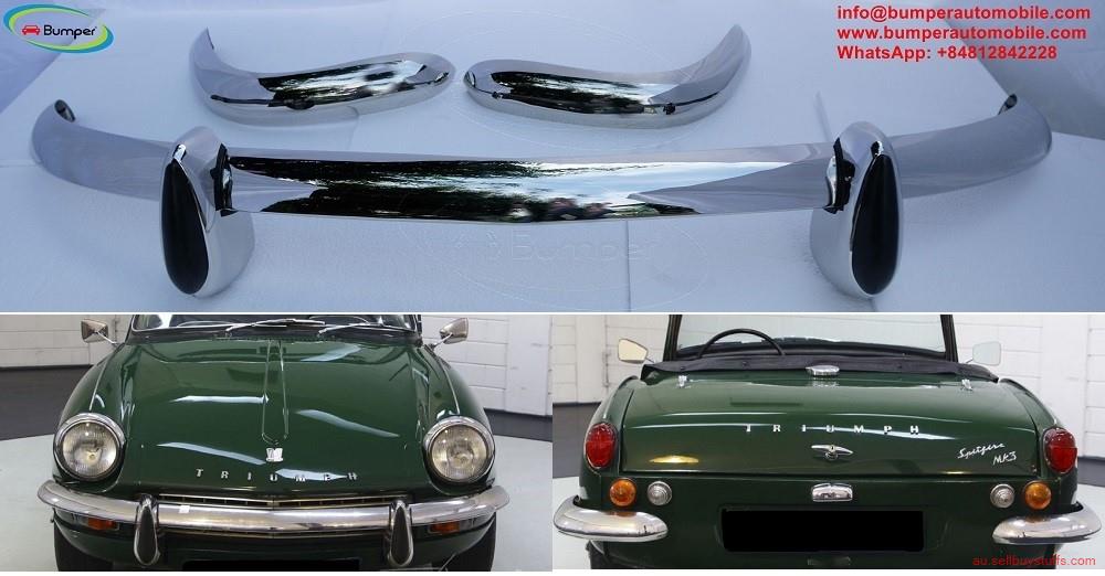 Australia Classifieds Triumph Spitfire MK3 (1967-1970) bumpers and Triumph GT6 MK2 (1968-1970) bumpers