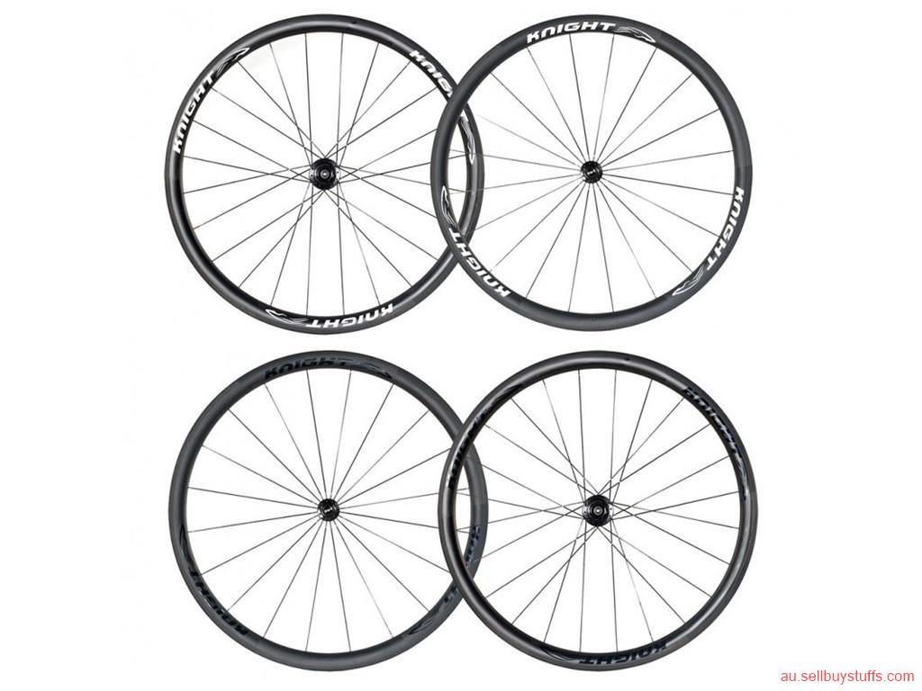 Australia Classifieds KNIGHT COMPOSITES 35 CARBON CLINCHER CHRIS KING R45 WHEELSET (VELORACYCLE)