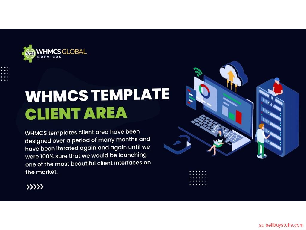 Australia Classifieds Whmcs Template Client Area